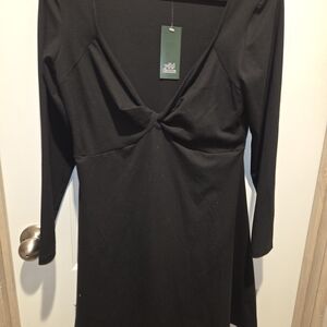 Wild Fable Elegant Black Dress